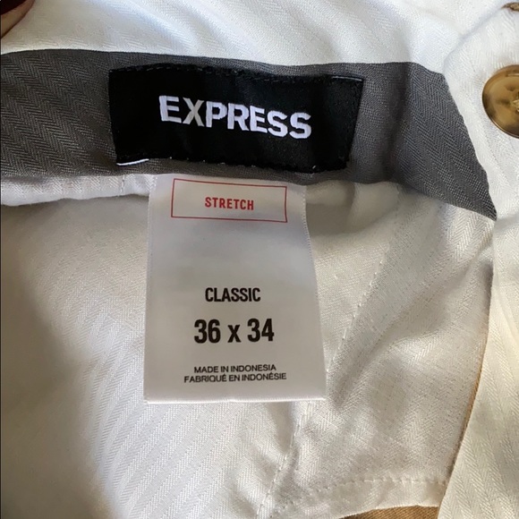EXPRESS Men’s khaki casual slacks - Picture 6 of 6